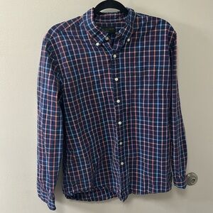 Plaid Men’s Dress Shirt